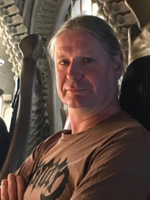 Portret van André Bokma in de werkplaats